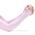 Wholesale Nylon Lycra Sun Protection Cooling Blank Compression Arm Sleeves Sport